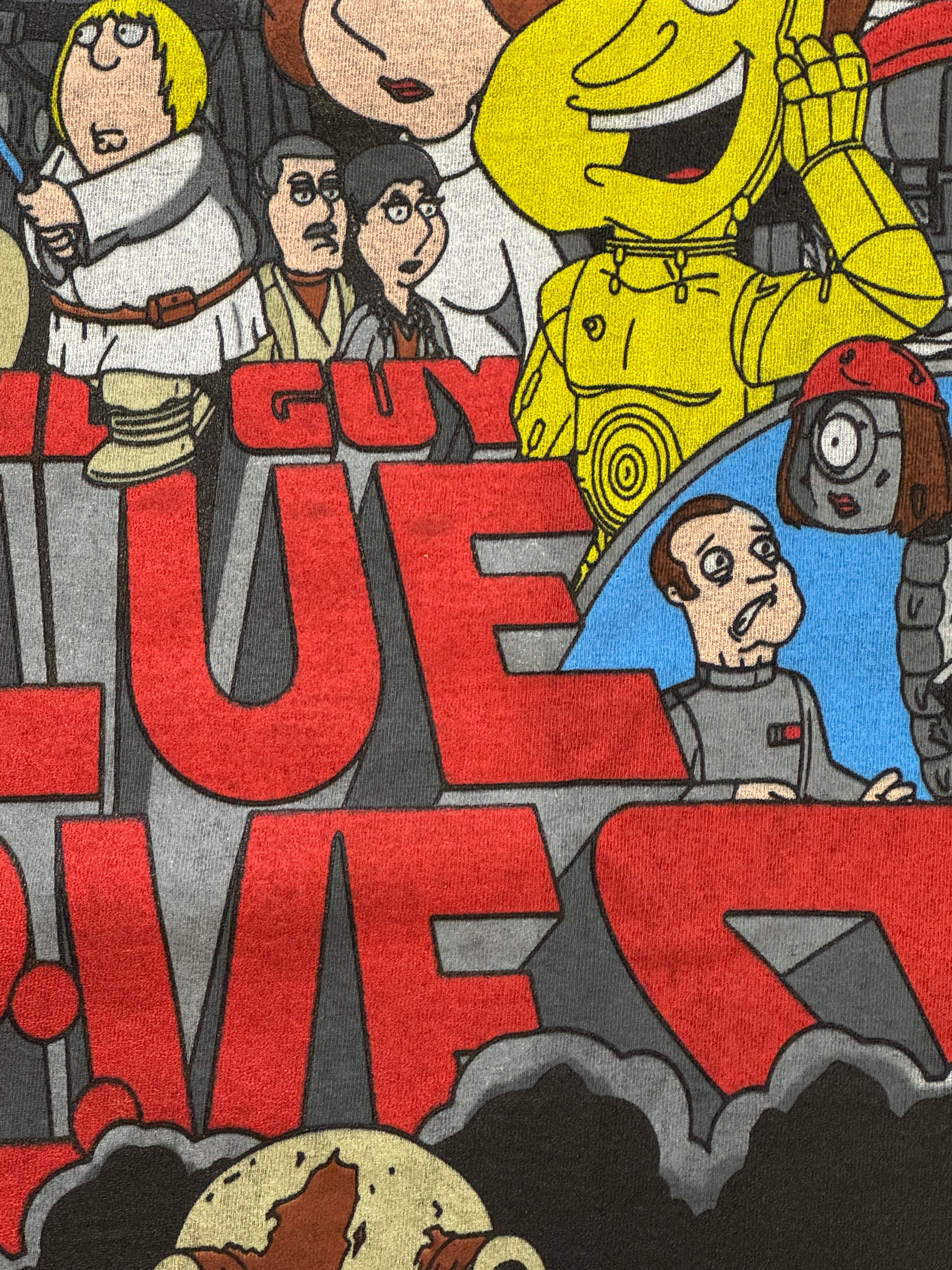 Black acid wash - Star  wars