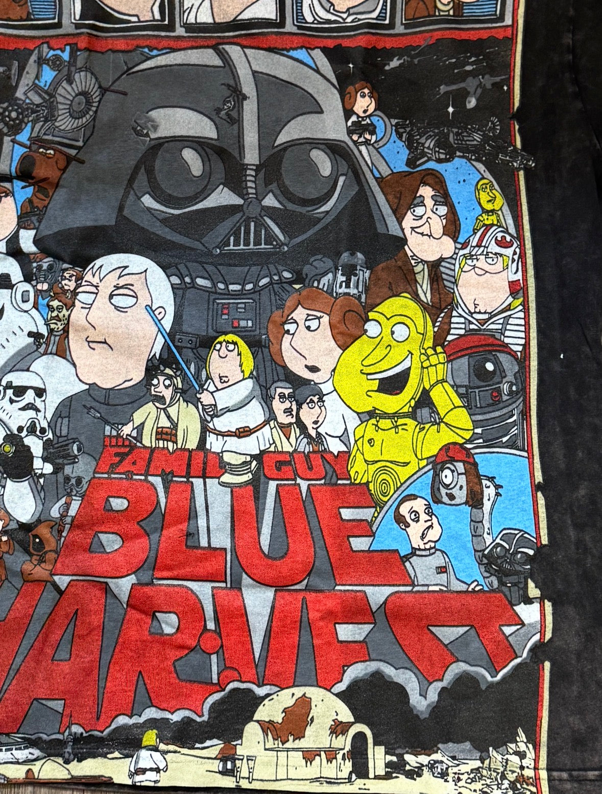 Black acid wash - Blue harvest