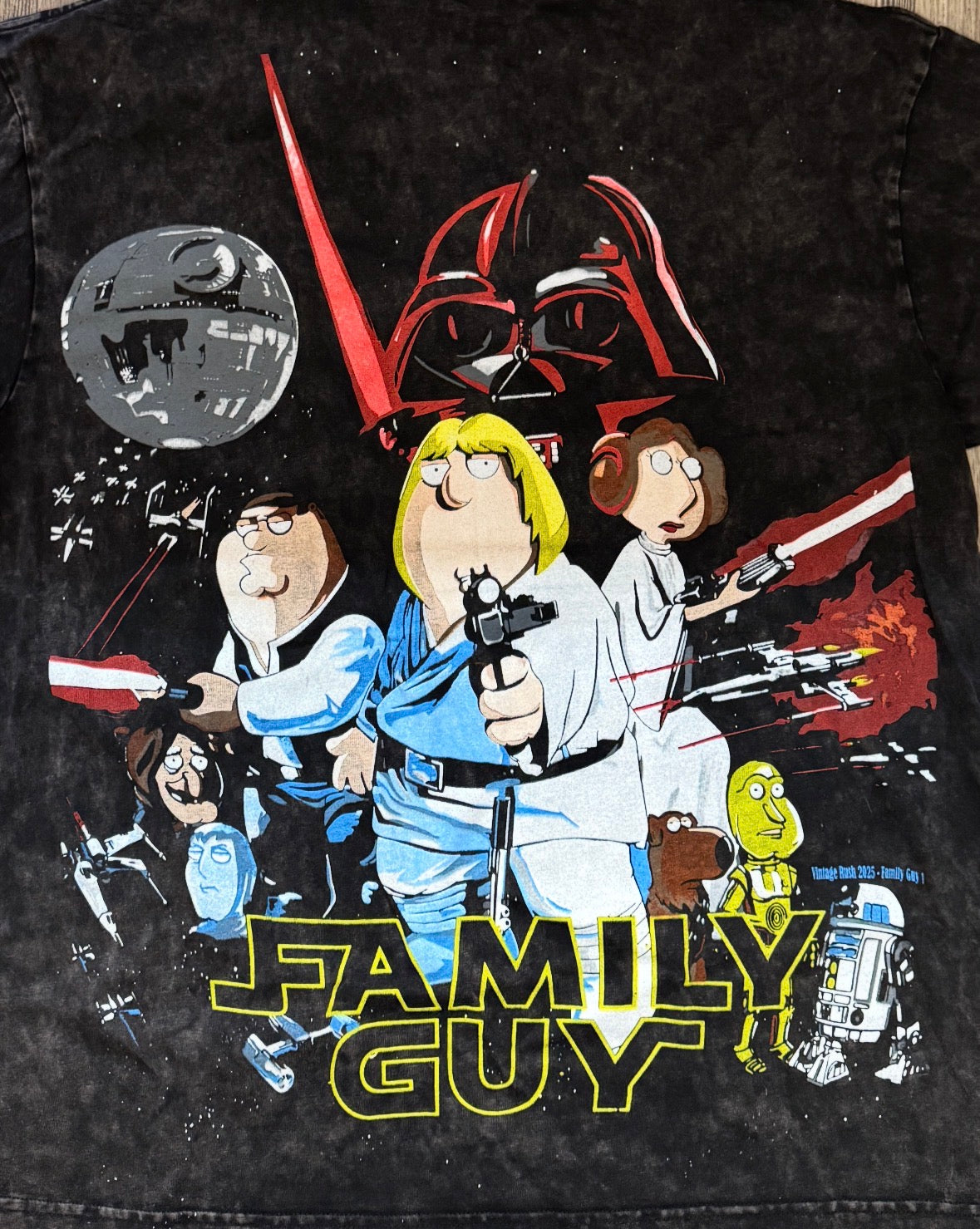 Black acid wash - Blue harvest