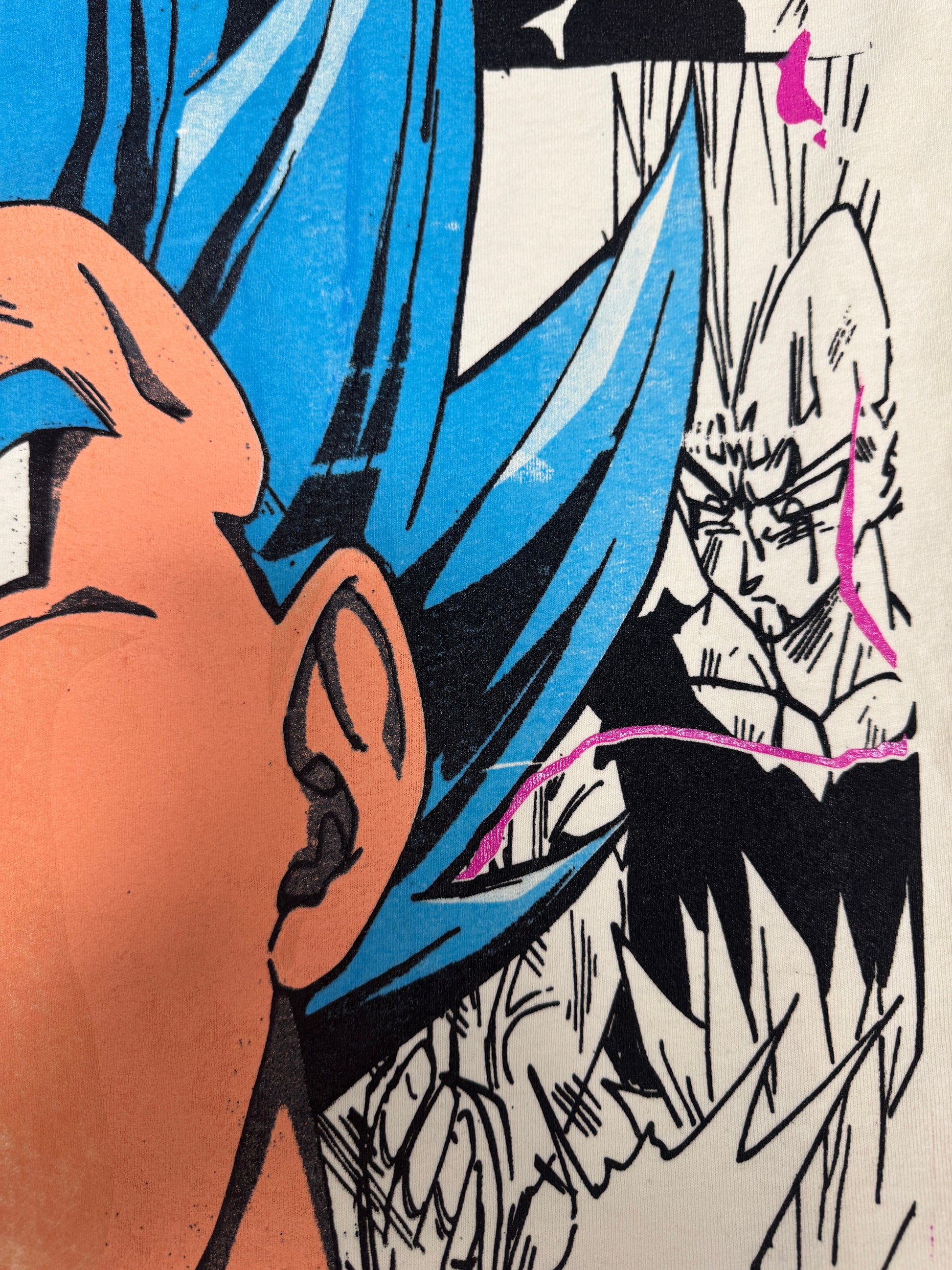 Cream - SSJ Blue Vegeta Mana Mega Print