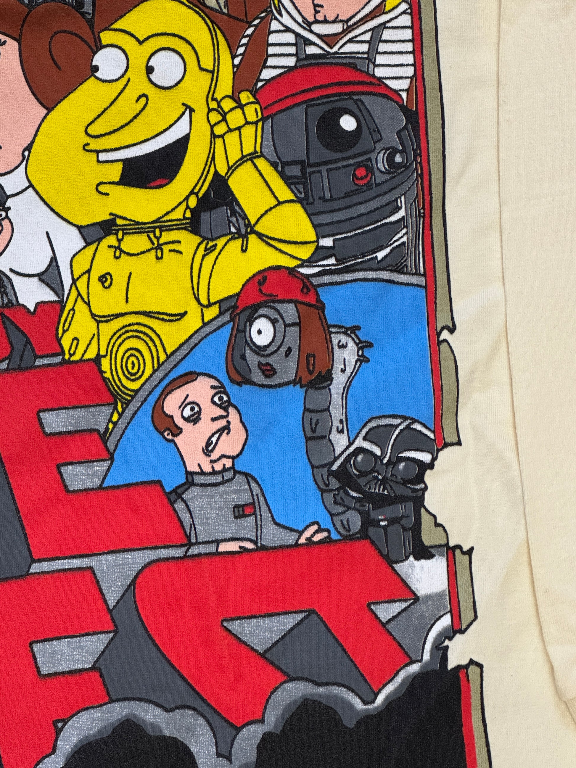 Cream long  sleeve - Star  wars (variant)