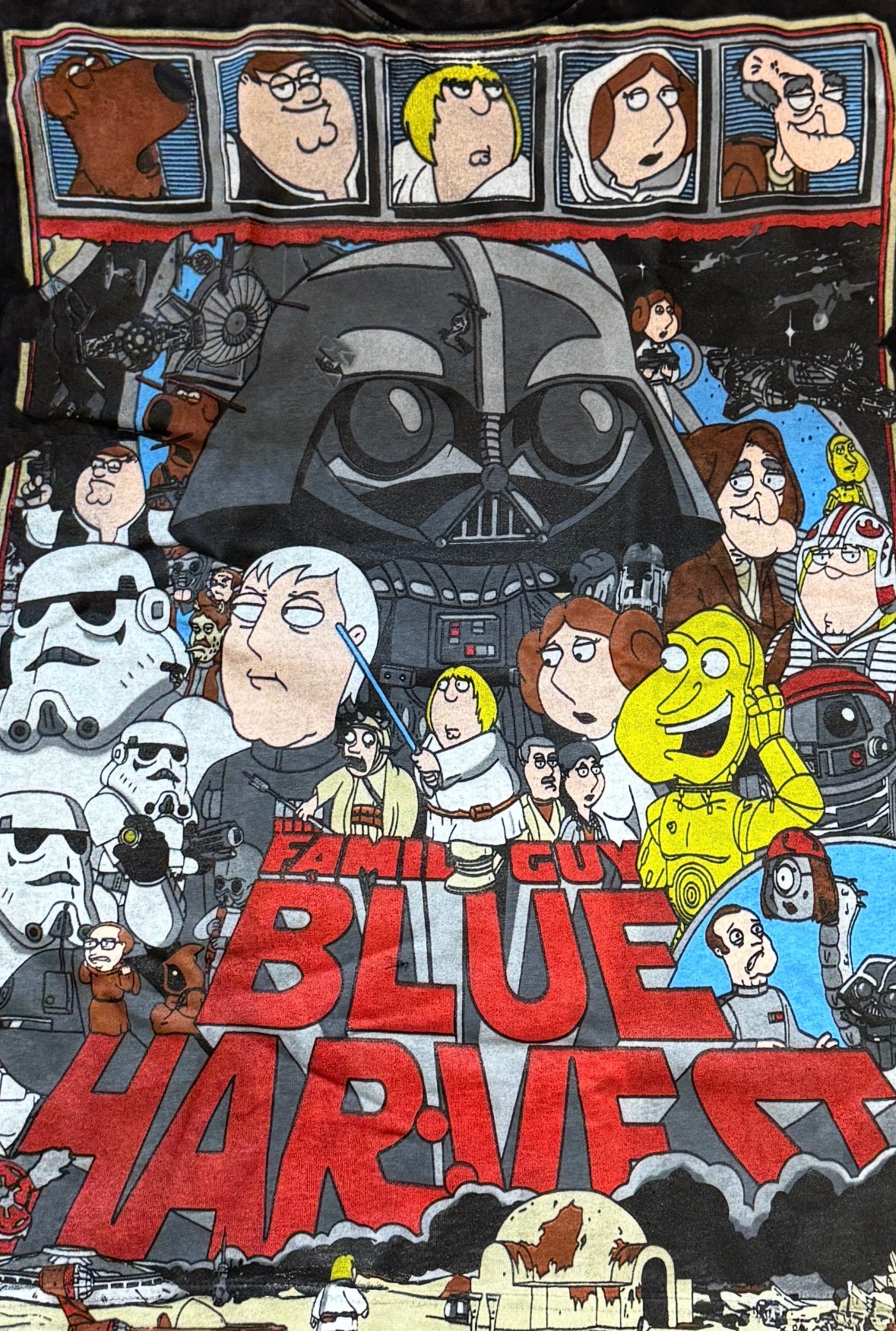 Black acid wash - Blue harvest