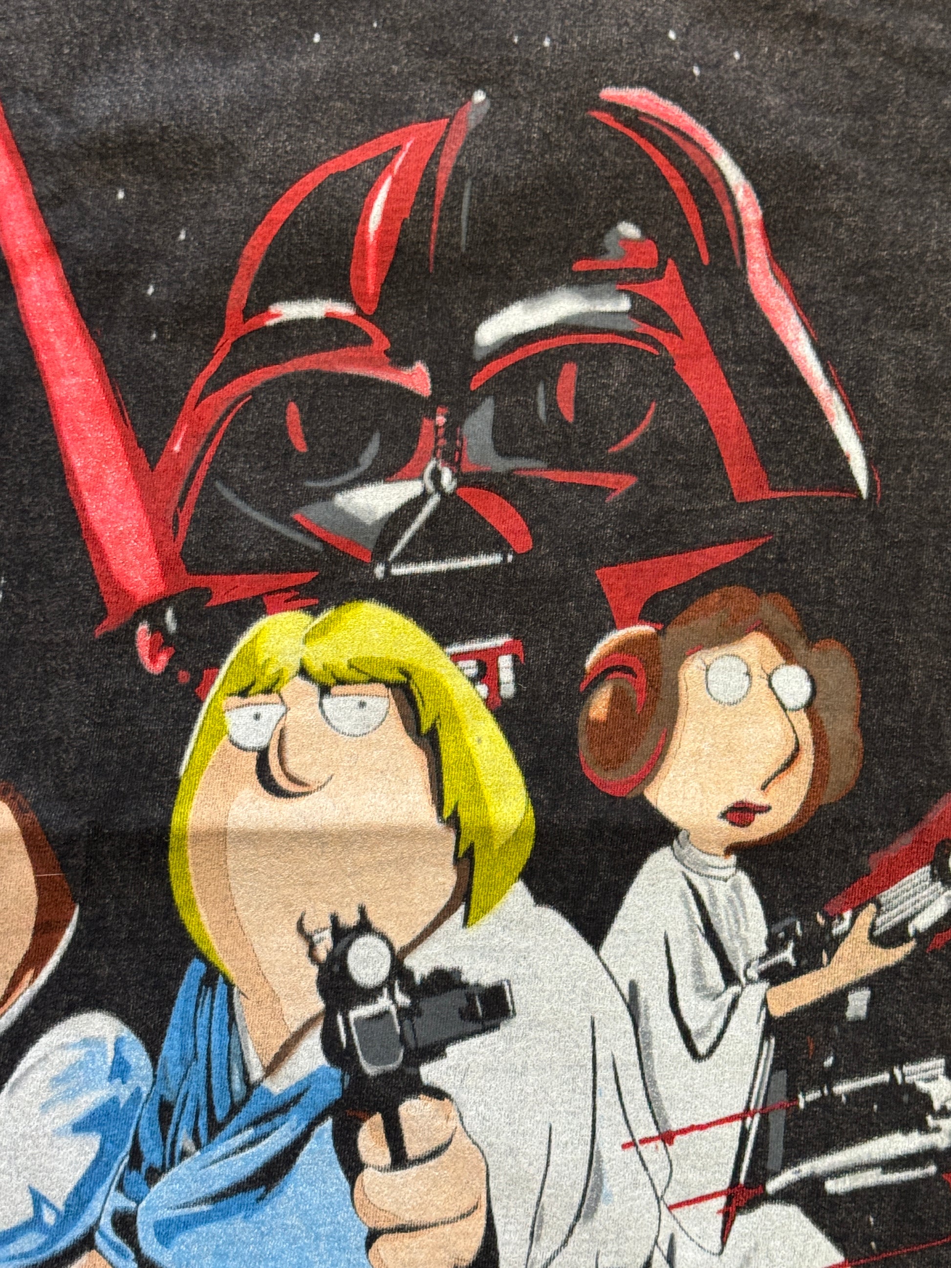 Black acid wash - Star  wars