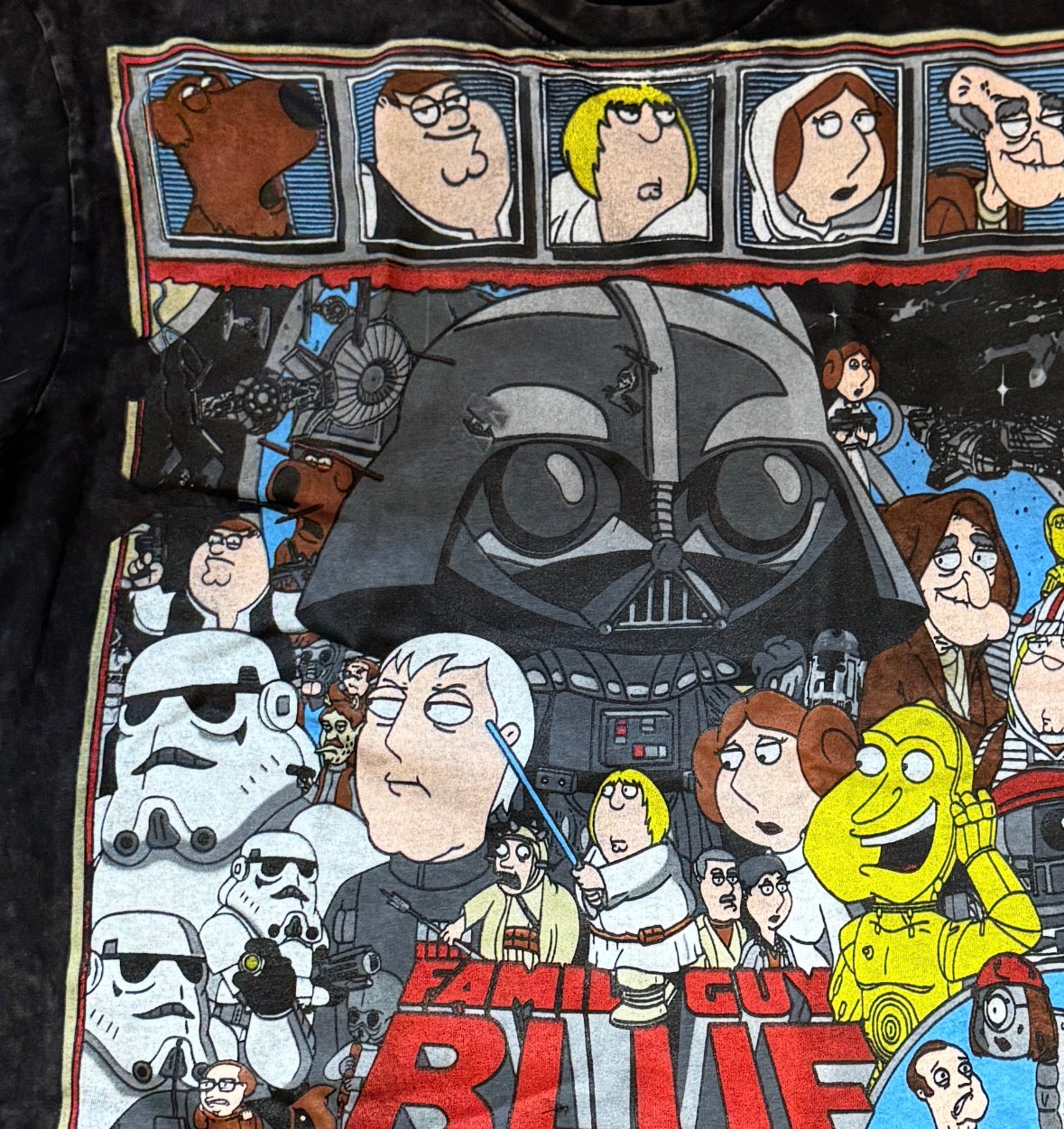 Black acid wash - Blue harvest