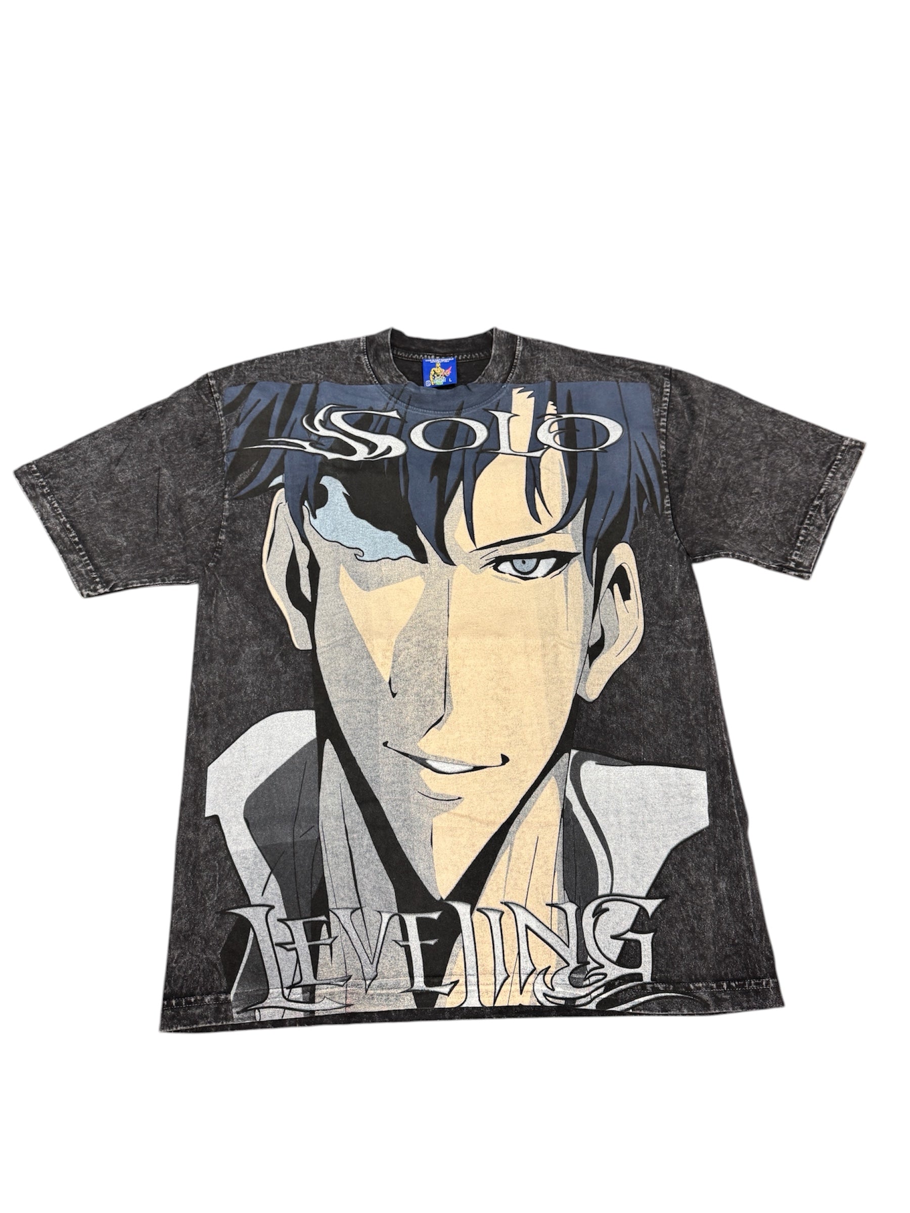 Black acid wash - solo leveling big face