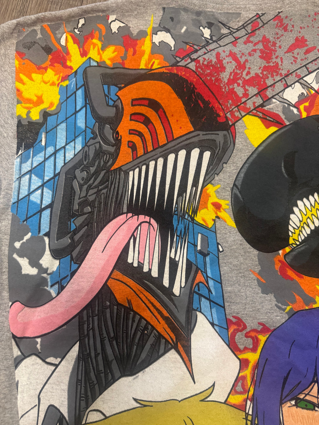 Black & blue tye dye - reze movie