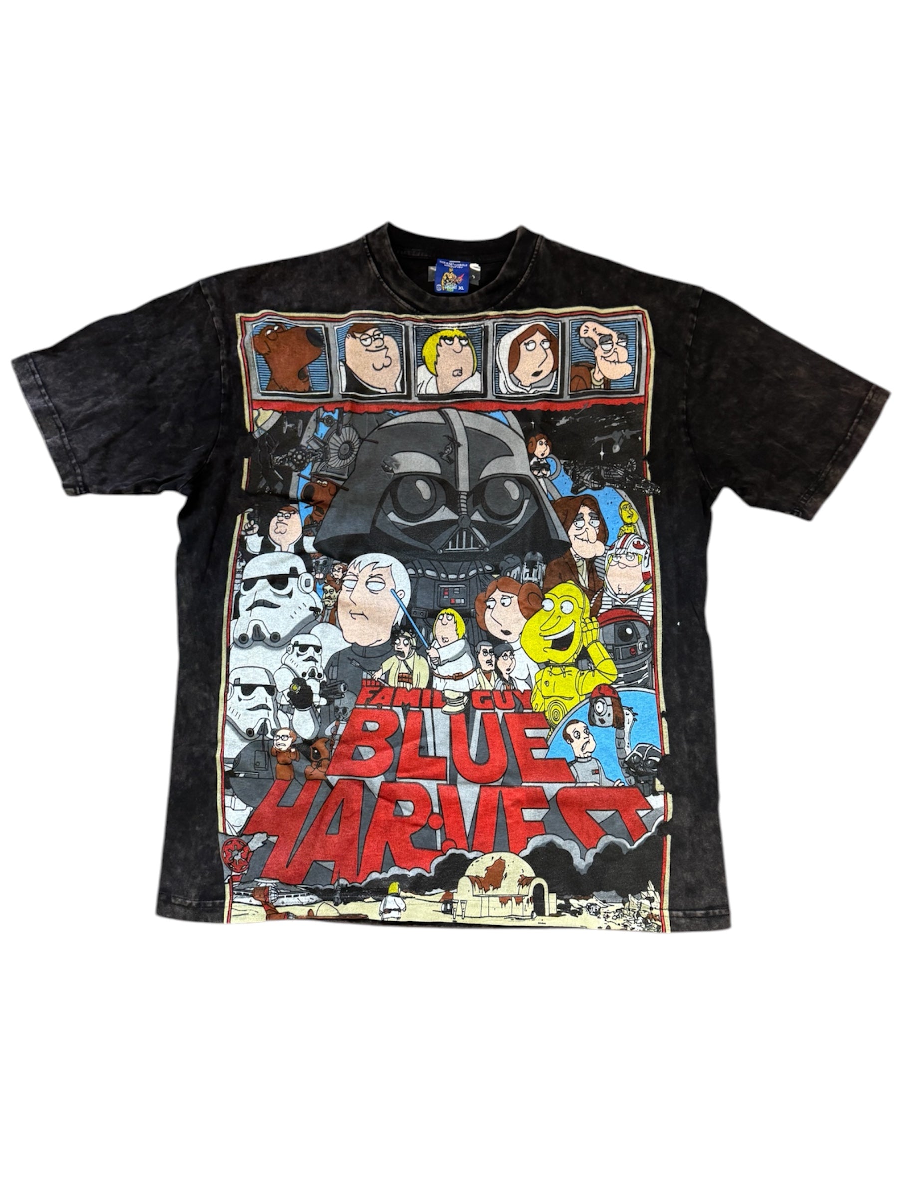 Black acid wash - Blue harvest