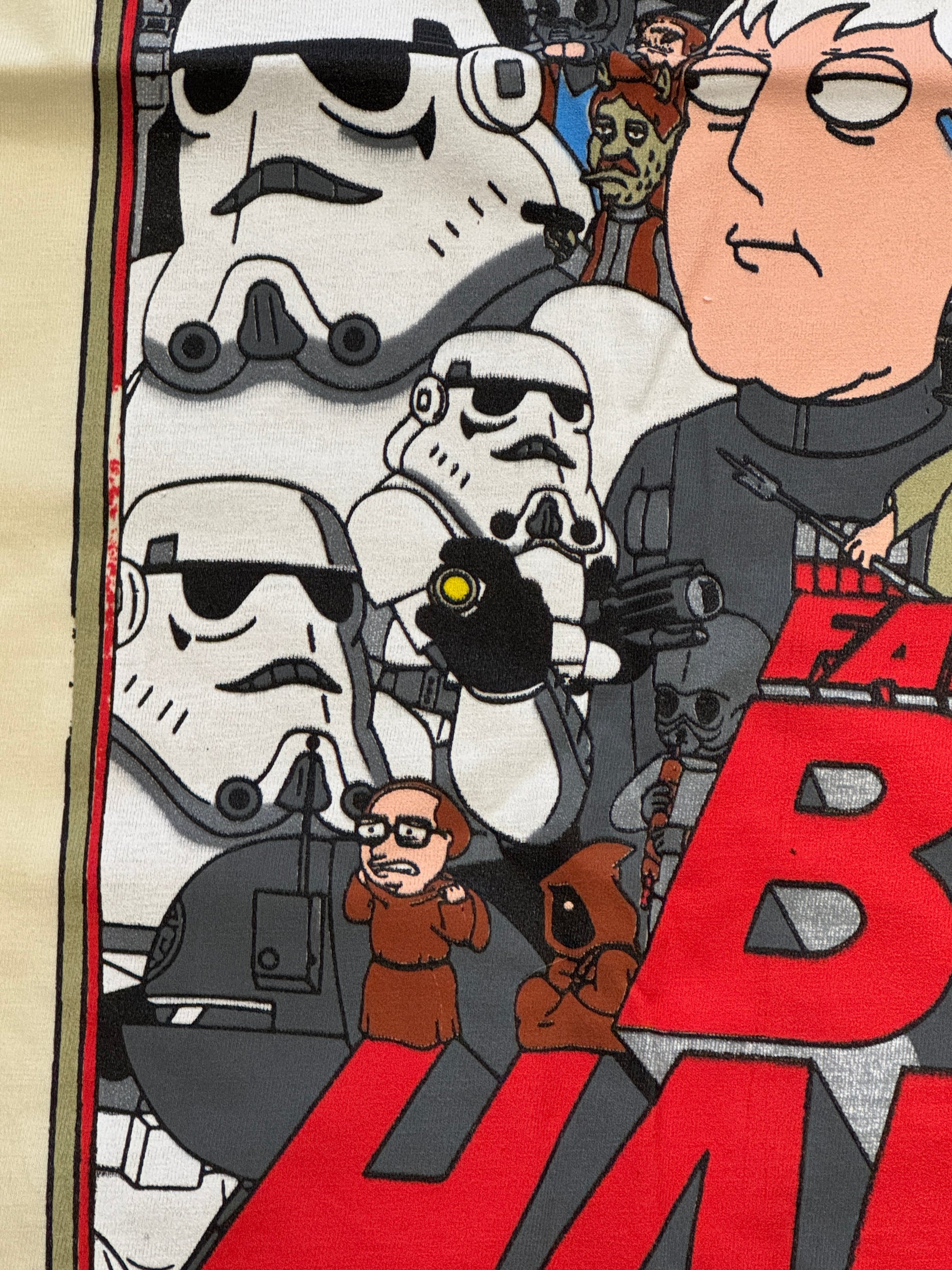 Cream long  sleeve - Star  wars (variant)