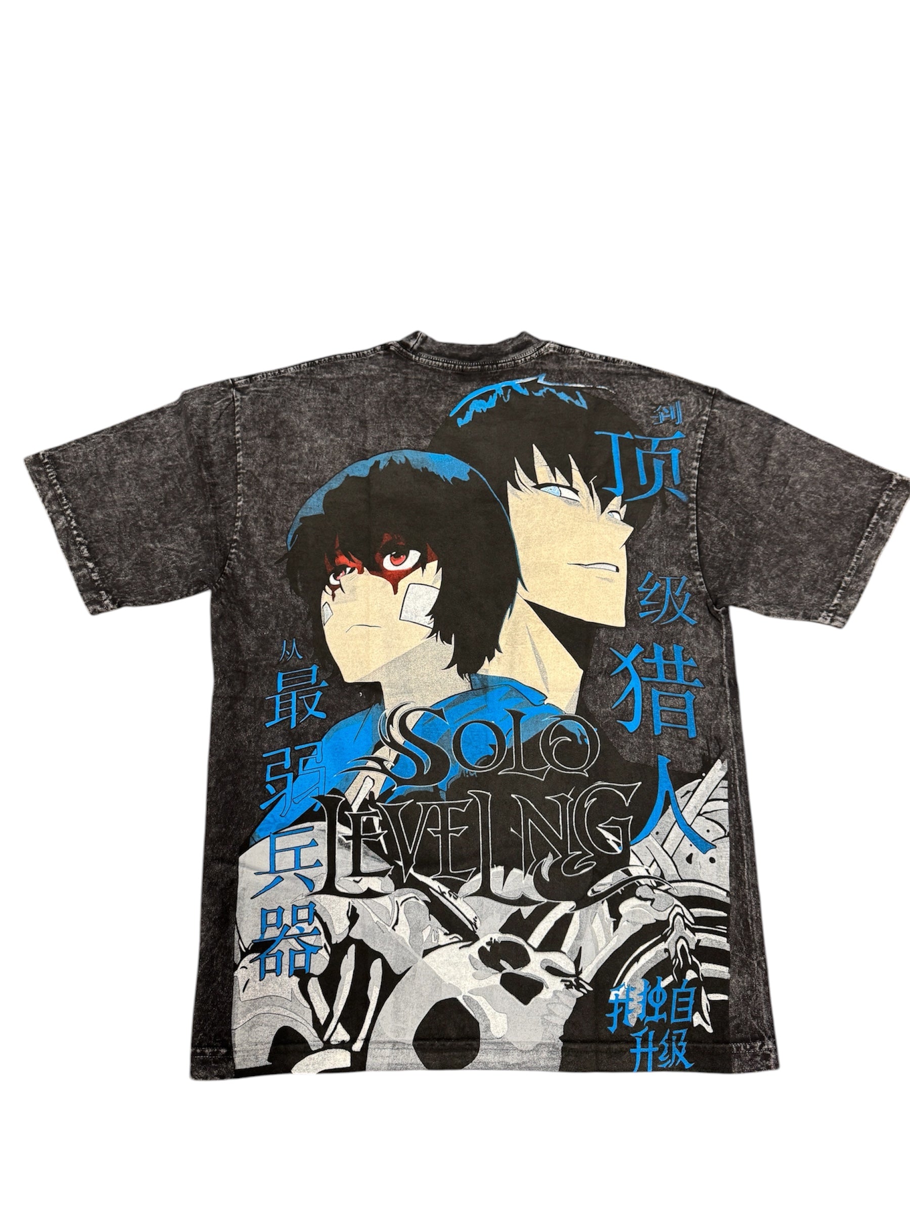 Black acid wash - solo leveling big face